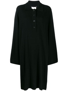 Maison Margiela трикотажное платье оверсайз
