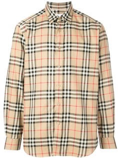 Burberry рубашка в клетку Vintage Check