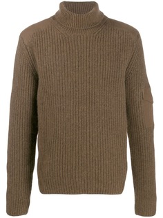 Alanui кашемировый свитер с карманом на рукаве