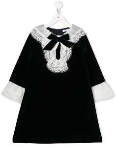 Patachou lace bib dress