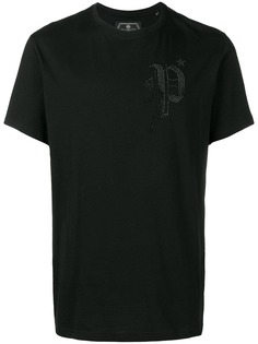 Philipp Plein футболка с отделкой кристаллами