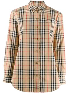 Burberry рубашка в клетку Vintage Check