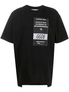 Golden Goose футболка с нашивкой-логотипом