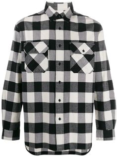 Woolrich рубашка с длинными рукавами в клетку