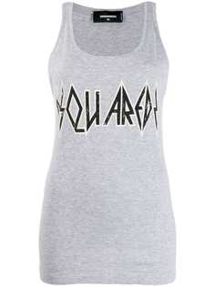 Dsquared2 топ с логотипом