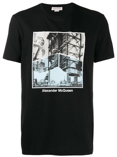 Alexander McQueen футболка с фотопринтом