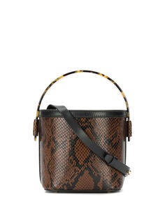 Nico Giani сумка-тоут с тиснением под змеиную кожу
