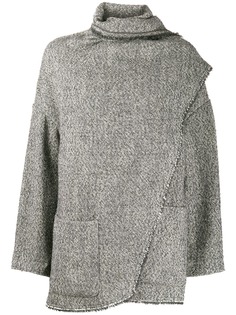 Isabel Marant Étoile draped detail coat