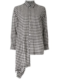 Comme Des Garçons Pre-Owned юбка с запахом в клетку гингем