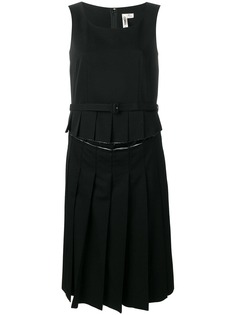Comme Des Garçons плиссированное платье миди