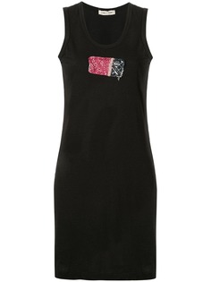 Comme Des Garçons Pre-Owned платье без рукавов с нашивкой