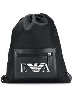Emporio Armani спортивная сумка с логотипом