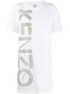 Kenzo платье-футболка с логотипом