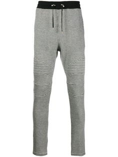 Balmain джоггеры с нашивкой-логотипом