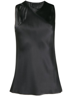 Helmut Lang атласный топ
