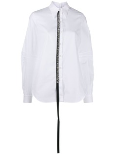 Nº21 embellished tab shirt