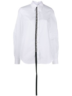 Nº21 embellished tab shirt