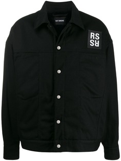 Raf Simons logo patch jacket