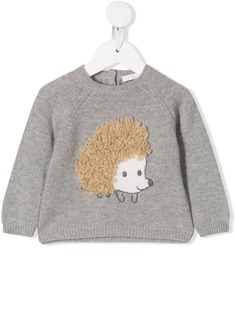 Il Gufo hedgehog detail jumper