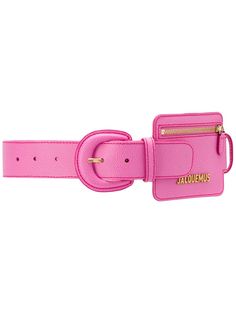 Jacquemus zipped pouch belt