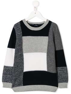 Il Gufo panelled knit sweater