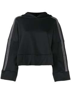 Fabiana Filippi glitter stripe hoodie