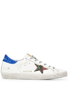 Golden Goose классические кеды с нашивками