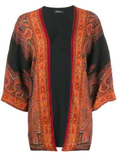 Etro кафтан с принтом пейсли