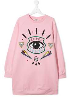 Kenzo Kids толстовка с принтом