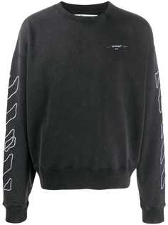 Off-White толстовка с логотипом Arrows