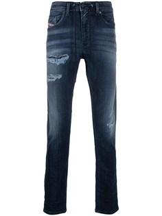 Diesel джинсы кроя слим с эффектом потертости
