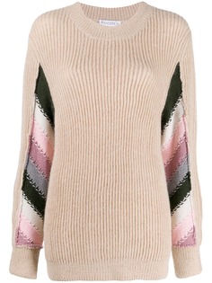 JW Anderson трикотажный свитер в полоску