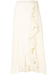 Giambattista Valli юбка миди с оборками