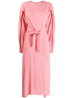 Stella McCartney многослойное платье миди