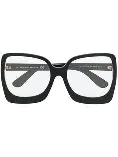 Tom Ford Eyewear очки в массивной квадратной оправе