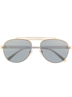 Dolce & Gabbana Eyewear солнцезащитные очки-авиаторы