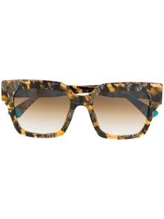 Etnia Barcelona солнцезащитные очки с абстрактным принтом