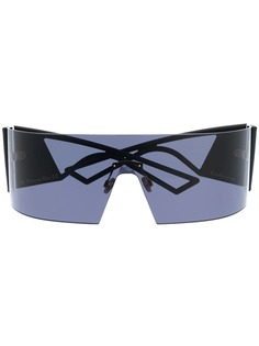 Dior Eyewear солнцезащитные очки в массивной оправе