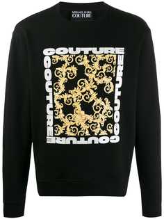 Versace Jeans baroque print sweatshirt