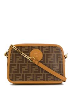 Fendi каркасная сумка с логотипом FF