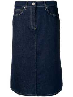 Calvin Klein джинсовая юбка-карандаш