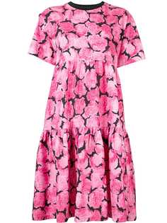Kenzo floral print flared dress