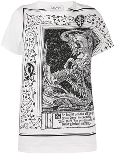 Lanvin knight print T-shirt