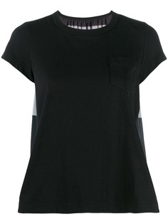 Sacai ruched detail blouse