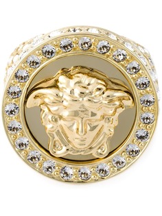 Versace кольцо Medusa с кристаллами Swarowski
