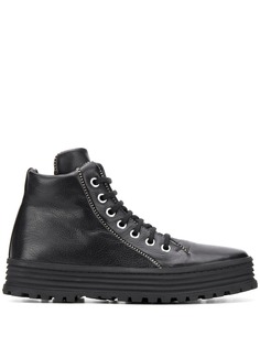 Premiata lace-up hi-top sneakers