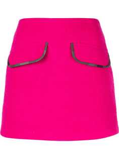 Harvey Faircloth high waisted mini skirt