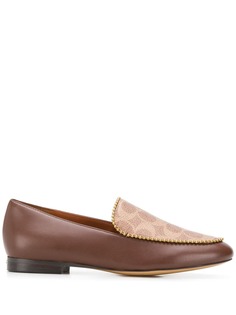 Coach Harper beadchain trim loafers