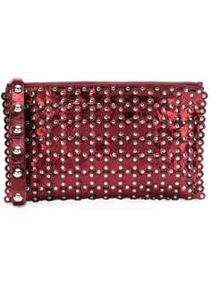 Red Valentino клатч с заклепками