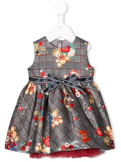 Miss Blumarine sleeveless floral print dress